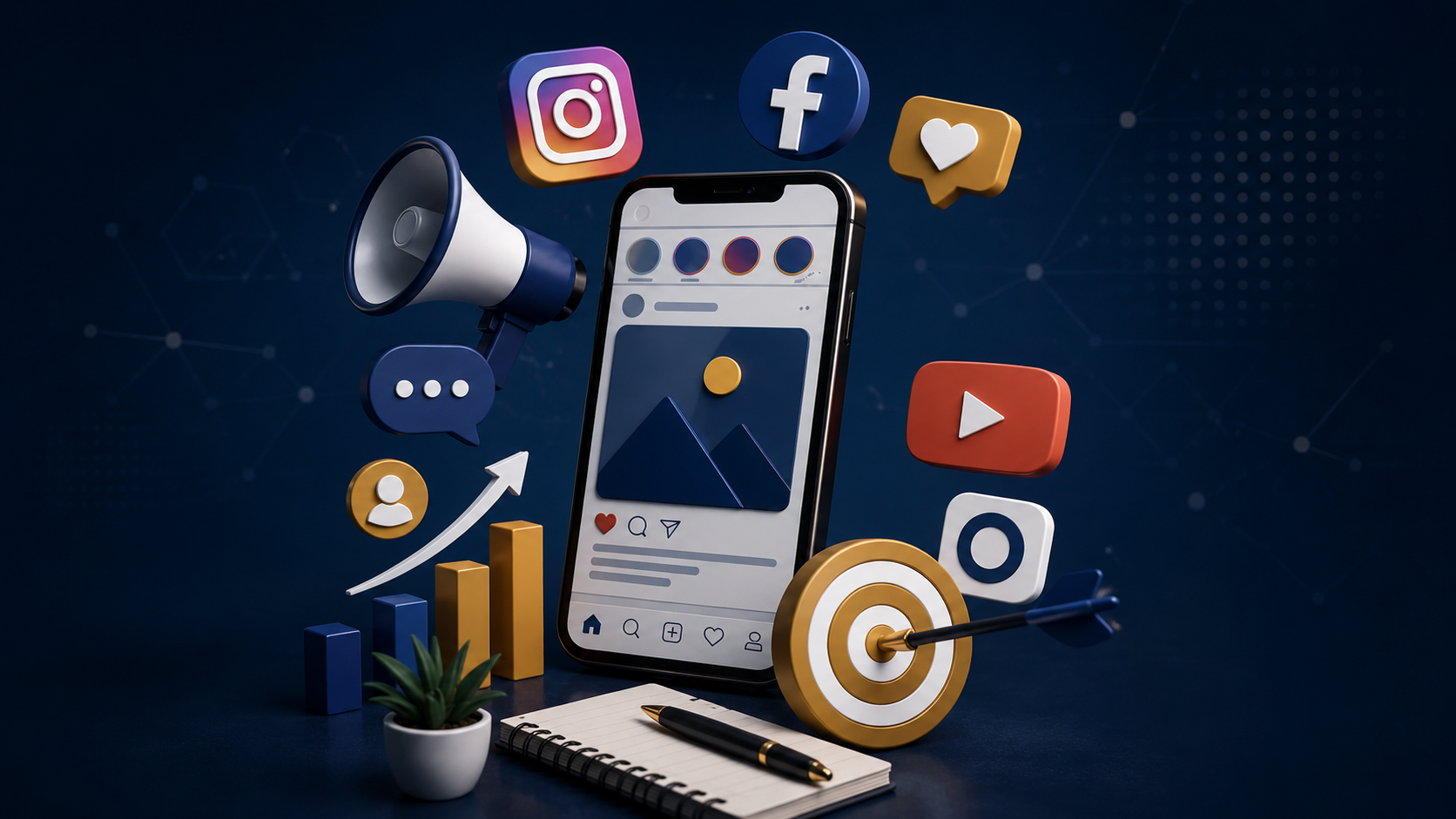 Social media marketing services by Vidiyal Ventures